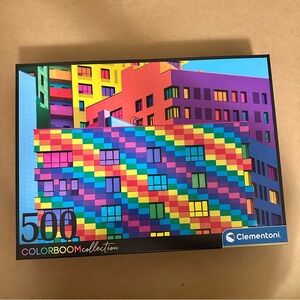 Clementoni Colorboom Squares Jigsaw Puzzle 500 pieces